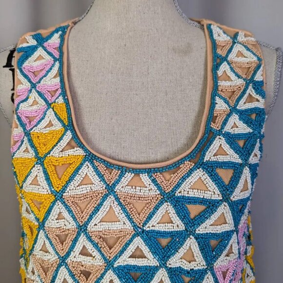 Walter Baker Colbie Novalee Sleeveless Dress Vera Cruz L - Picture 4 of 7